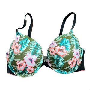 {PINK Victoria's Secret} Floral  Push up Bra